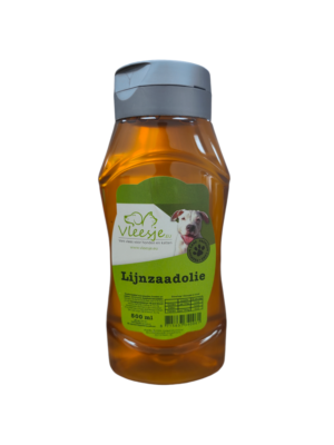 Lijnzaadolie fles 500 ML