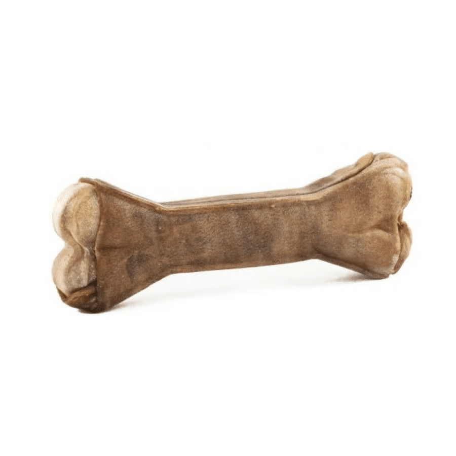 Hertenhuid kauwbeen 17 cm