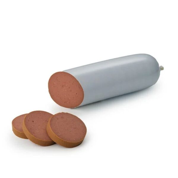 Vleesje gestoomde worst Kip/Rund rol 250 gram