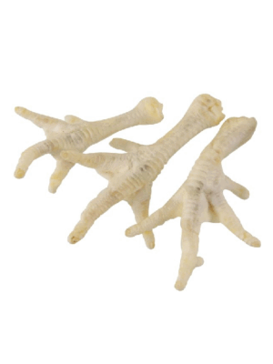 9a30b71acdb5cd3f334eb3a6f49986c7 Kippenpoten wit gepoft zak 650 gram