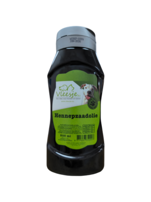 Hennepzaadolie fles 500 ML