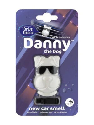 Danny The Dog auto parfum wit ´new car smell´