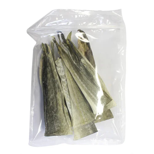 eb1b53daaacf8797cf179587606d14df Kabeljauwhuid zak 150 gram