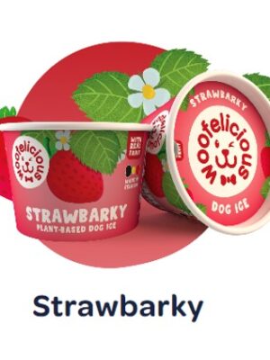 Woofelicious Strawbarky Aardbei