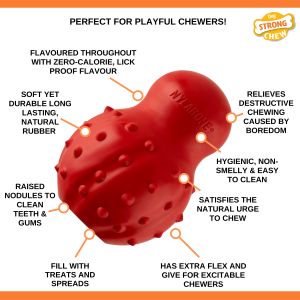 Nylabone sterke rubberen cone baconsmaak