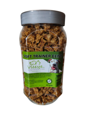 88bd125206b98447195899d56fd43020 Soft trainer Eend pot 450 gram