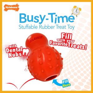 Nylabone sterke rubberen cone baconsmaak