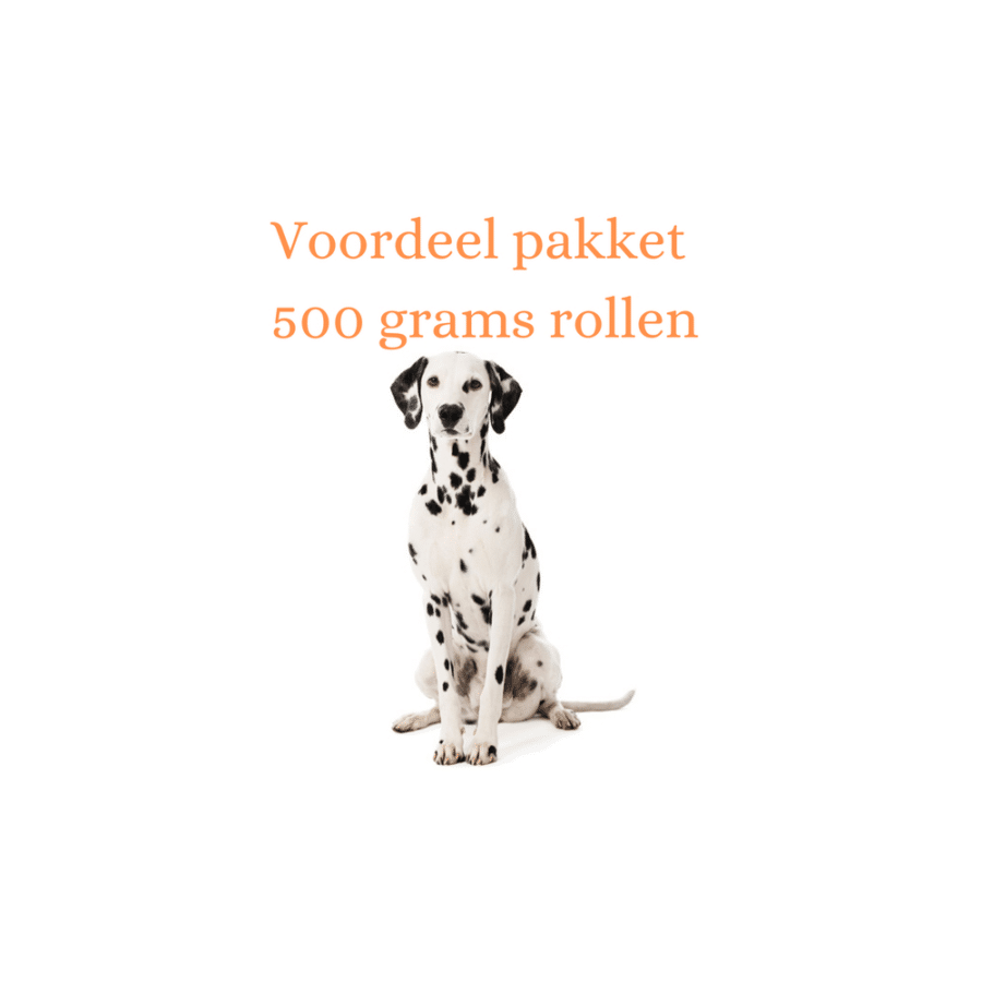 Voordeel pakket 500 gram rollen (20 kilo)