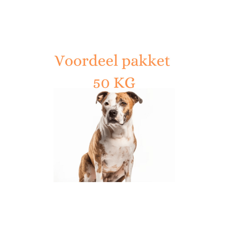 Voordeel pakket zonder kip en rund 50 kilo
