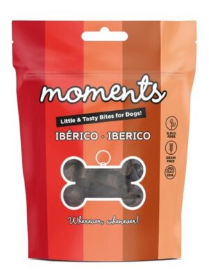 31a9e9815f12e4faab2e5d43a8f0eb52 Moments Iberico (varken) snoepjes voor hond