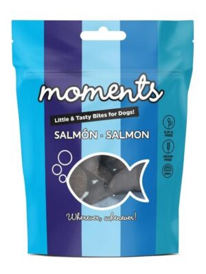 f2a9761d0886eae1a3bbd0b7bbd15dee Moments Zalm snoepjes voor hond