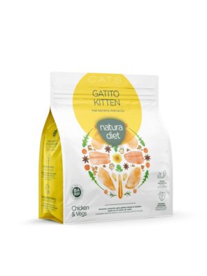 Natura Diet kitten zak 400 gram Kip