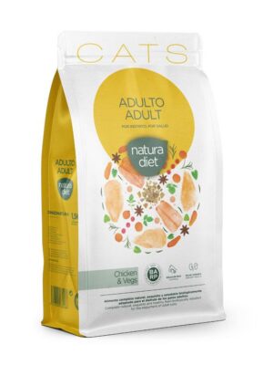Natura Diet volwassen kat zak 1,5 kilo Kip