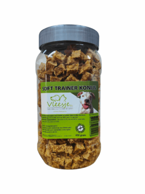 09ad802fbe43e6f0789e913db7d72468 Soft trainer Konijn pot 450 gram