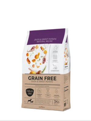 Natura Diet Hond Grain Free Duck zak 3 kilo