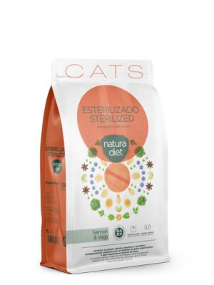 Natura Diet Cat sterilized kat zak van 1,5 kilo Zalm