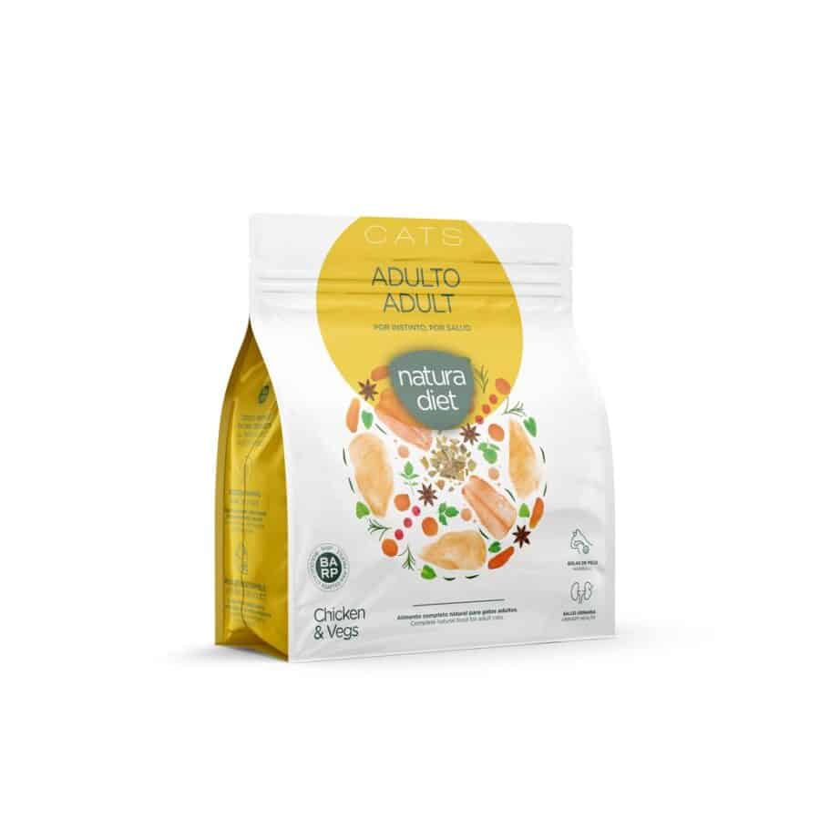 Natura Diet volwassen kat zak 400 gram Kip