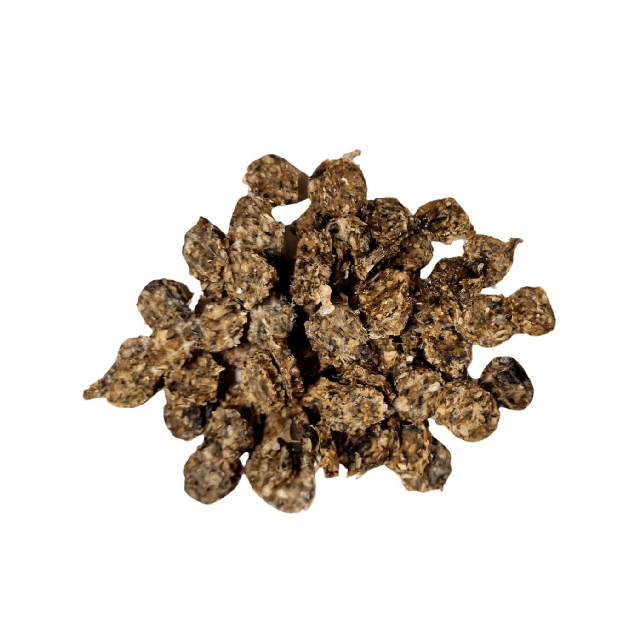 Kabeljauw met zeewier koekjes zak 100 gram