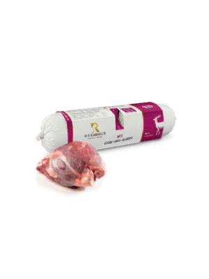 d38d38556f6735e515f2e07d33bacb51 Ritzenberger Menu Wild met Amarant en bessen gestoomde worst 2 x 400 gram