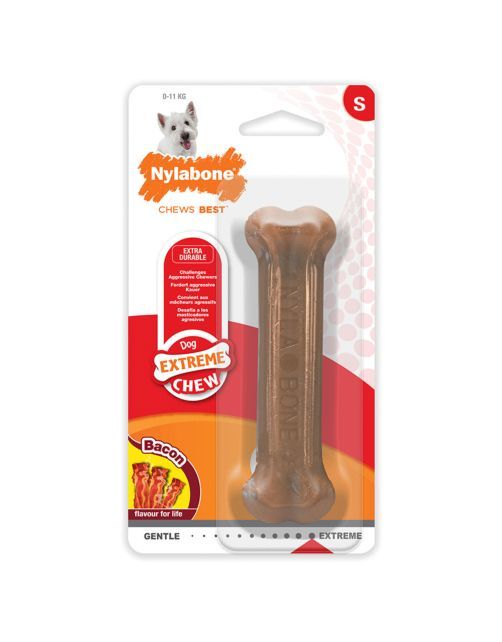Nylabone Bacon maat S tot 11 kilo