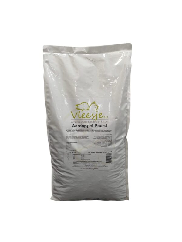 Vleesje krokante brok Aardappel Paard  1 of 12 Kilo
