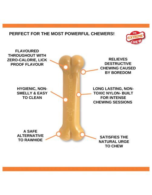 Nylabone Bacon maat S tot 11 kilo