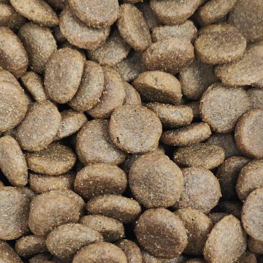 Vleesje krokante brok Sensitive Lam 1 of 15 kilo