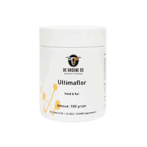 DE GROENE OS ULTIMAFLOR HOND / KAT 100 GR