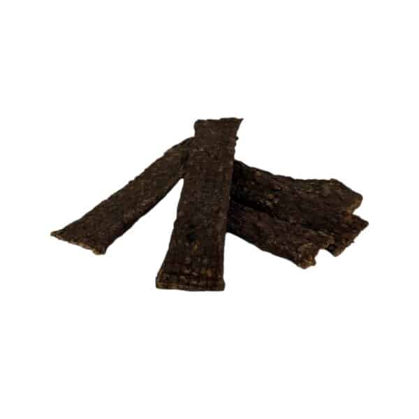 Vleesje vleesstrips Hert zak 100 gram