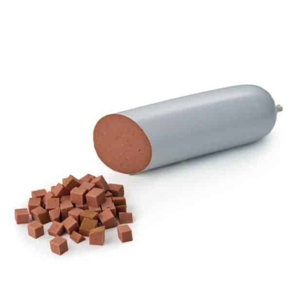 Vleesje gestoomde worst Konijn rol 800 gram