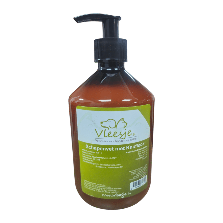 Schapenvet met knoflook 500 ml