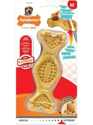 6a1951135e37406b1a1878454baf62e8 Nylabone Fill It Medium Peanut Butter
