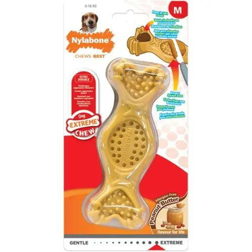 Nylabone Fill It Medium Peanut Butter