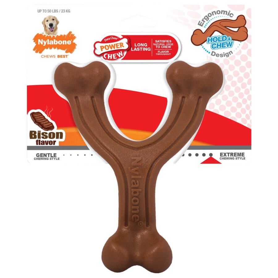 Nylabone Wishbone Large Bison