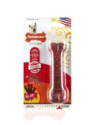 838f2398186afd79853323edcb07d7b9 Nylabone Beef jerky S tot 11 kg