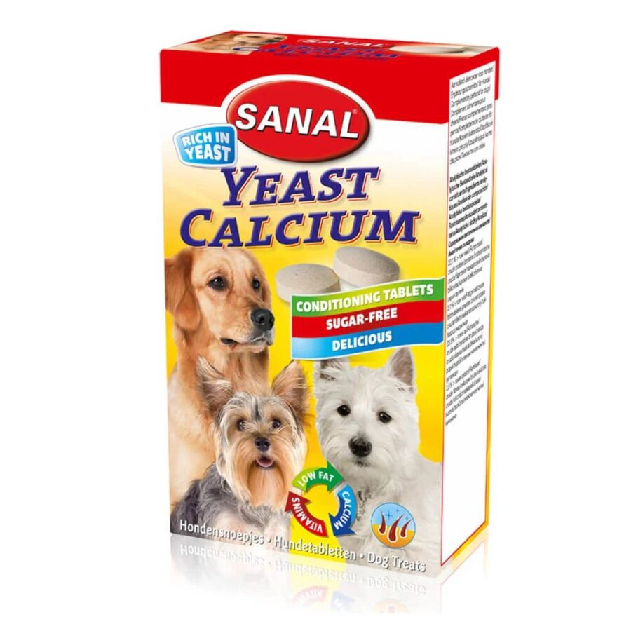 Sanal Yeast calcium 100 tabletten
