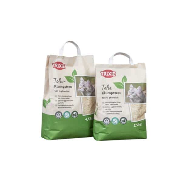 Tofu kattenbakvulling klontvormend 4,5 kilo