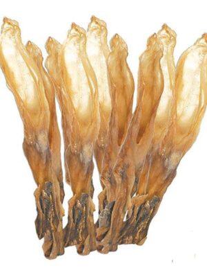 🐶 Natuurlijke Dwerg Konijnenoren – Gezonde Kauwsnack voor Je Hond (1 kg) Verwen je trouwe viervoeter met de beste natuurlijke hondensnack: dwerg konijnenoren in een ruime zak van 1 kg. Deze hoogwaardige kauwsnacks zijn gemaakt van 100% konijn, zonder kunstmatige toevoegingen of vulstoffen — perfect als gezonde beloning of tussendoortje voor kleine en middelgrote honden, en zelfs voor pups! 🌿 Waarom onze konijnenoren ideaal zijn voor jouw hond 100% natuurlijk & puur konijn – Geen geur- of smaakstoffen, gewoon de oorsprong van de natuur. Licht verteerbaar & smakelijk – Geschikt voor gevoelige honden of honden met een allergie voor gangbare eiwitbronnen. Stimuleert kluiven en kauwplezier – Kauwen bevordert gebitsreiniging, vermindert plaque en houdt je hond actief en tevreden. Een complete 1 kg zak – Ideaal voor langdurig plezier, training of beloning bij opvoeding. 🐕 Gezond en verantwoord Konijnenoren zijn van nature rijk aan eiwitten en laag in vet, waardoor ze een gezonde aanvulling zijn op de dagelijkse voeding van je hond. Deze snack helpt niet alleen het kauwgedrag te stimuleren, maar biedt ook langdurige bezigheid en draagt bij aan een frisse adem en een schoon gebit. 🎁 Perfect voor elke hond Of je nu een kleine pup, actieve terriër of middelgrote huishond hebt — deze konijnenoren zijn een favoriet bij honden van alle leeftijden. Ze zijn gemakkelijk te portioneren en ideaal als beloning tijdens training of gewoon als lekkere snack tussen de maaltijden door. 👉 Bestel vandaag nog je 1 kg zak dwerg konijnenoren en ervaar het natuurlijke kauwplezier voor je hond!