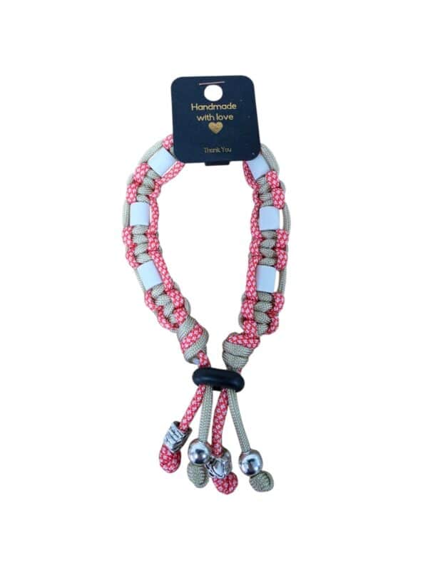 2a22f023ce054419b656b62f7a9fc03d Anti-vlooien en tekenband lichtbruin/roze (meerdere maten)