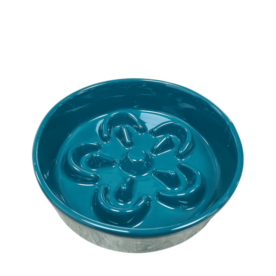 Keramische slowfeeder blauw