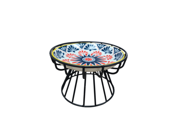 Keramische voerbak print standaard