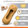 130b1e86e1d4f6f77e2921805096ed79 Nylabone wolf peanut treat toy peanut butter maat M