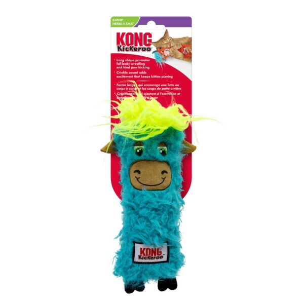 Kong kat kickeroo highland cow assortie